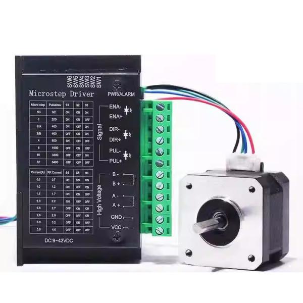 Nema 17 42 mm motor paso a paso TB6600 Kit de conducción para impresoras 3D y máquinas CNC