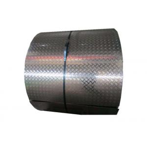 China 0.01-12mm Embossed Aluminum Coil , Aluminum Strip Roll With Different Pattern supplier