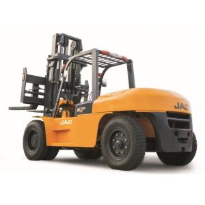China Heavy Machinery Counterbalance Diesel Forklift Truck 10 Ton Large Capacity supplier
