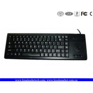 China Compact Plastic Industrial Computer Keyboard IP65 With Function Keys And Trackball supplier