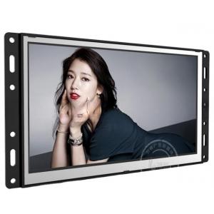 Embedded 18.5" 19" inch high brightness LCD signage totem open frame video display TV with mounting bracket