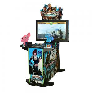 China Coin Operated Shooter Arcade Cabinet / 42 Inches Shooting Arcade Game Machine supplier