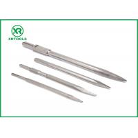 China 30MM Round Shank Electric Masonry Chisel , Sand Blaster Cold Steel Chisel For Stone on sale