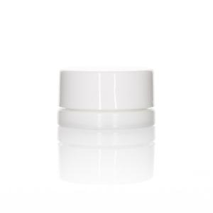 White Cap 9ml Glass Jar Small Childproof Essential Oil