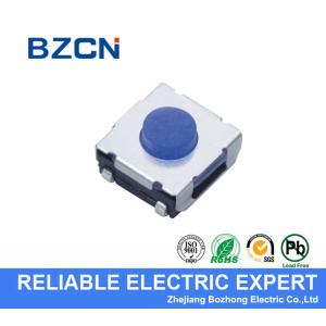 China Momentary Waterproof Tactile Switch / SMD Tactile Switch For Car Key Remote supplier