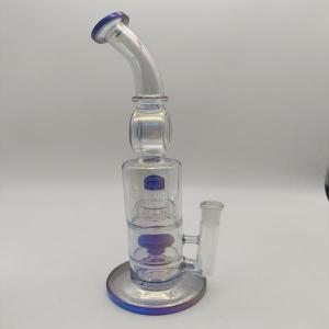 Clear Glass Tobacco Pipe Smoking Bong Dab Rigs 3 Inches Glass Bubbler Pipe
