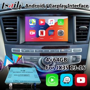 China Lsailt Android Carplay Interface for Infiniti JX35 With GPS Navigation Wireless Android Auto supplier