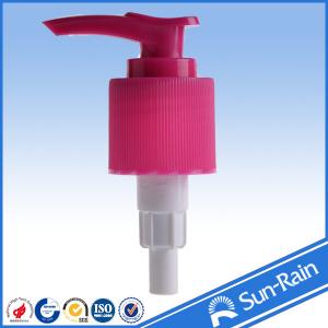 China Pink plastic lotion pump 24/415 for shampoo bottle wholesale
