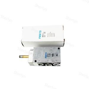 Válvula solenoide Festo de 32 mm de ancho, función de válvula 5/2, tipo de accionamiento eléctrico