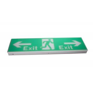 Wall Surface Mounted SMD LED Emergency Exit Sign / Plastic Runing Man Exit Sign