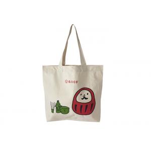 China 10A 100% Cotton Canvas Eco Tote Bag Printed Organic Cotton Canvas Shopper supplier