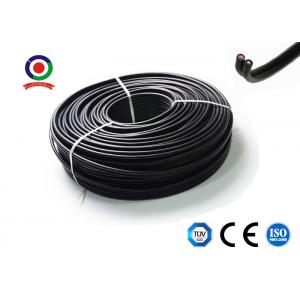 China Flat Twin Core Dc Solar Wire / 6mm Solar Cable Communication XLPE For Power Station supplier