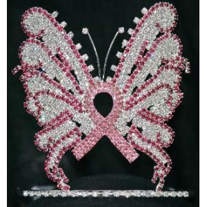 Butterfly tiaras rhinestone tiaras cheap pageant tiaras and crowns manufactuer supplier USA pageant crowns pai crown