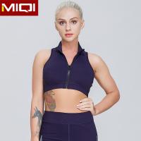 China Zip Front Sports Bra Without Underwire for sale