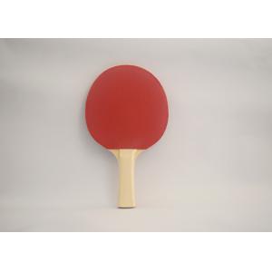 1.5MM Sponge Ping Pong Racquet With Ergonomic Plain Handle