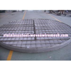 China ROUND OR CUSTOMIZE Alloy Wire Meshmist Eliminator Filter Demister Pads With Frame Anti - Corrosion supplier