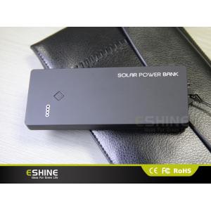 China 0.66 W Portable Solar Power bank Li-ion polymer battery with LED Flashlight supplier