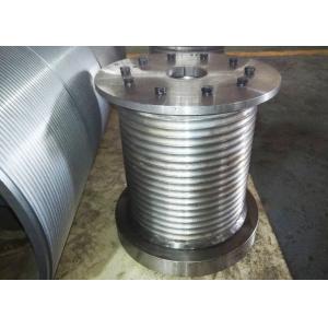 High Strength Crane Drum , Wire Rope Winch Drum For 22mm Diameter Cable