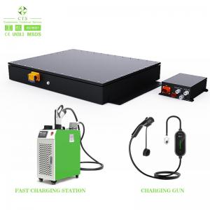China Lithium NMC HV Battery Pack 330V 400V 100Ah Rechargeable with BMS Charger supplier