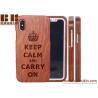 Bamboo +wood Case Newest Styles Developed Environmental Phone Case for IPhone X