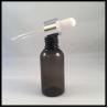 Black Empty PET E Liquid Bottles , Durable Eye Dropper Bottles With Pipette