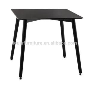 China square coffee table wooden center table with Smooth Corner Wooden square center table With Adjustment Foot supplier