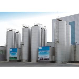 Fresh Milk Small Scale Dairy Processing Equipment With Milk Silo Tank