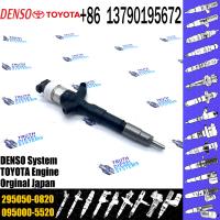 China Injector 23670-30380 295050-0820 for car spare parts 9709500-082 2950500820 2367030380 on sale