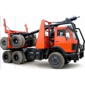 China Off road 6x6 log truck Beiben 2638 truck with trailer for logging supplier