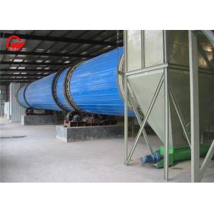 Chemical Industry Electric Rotary Dryer , Low Carbon Steam Technology Dryer