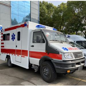 China Professional Emergency Ambulance Car 4x4 Drive Type EURO 5 Iveco Ambulance supplier