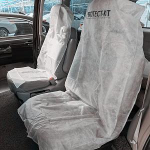 Disposable PP Nonwoven Plane Seat Cover Customized Logo