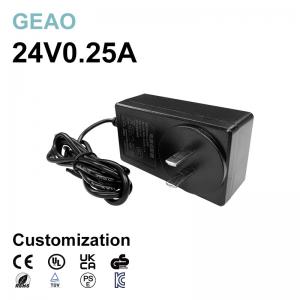 24V 0.25A Wall Mount Power Adapters For Hot Selling Hair Trimmer Thermal Print Cricut Router