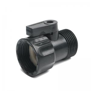 Plastic Garden Irrigation Valve Connectors 3/4" Male To Female Thread Hose Tube Switch