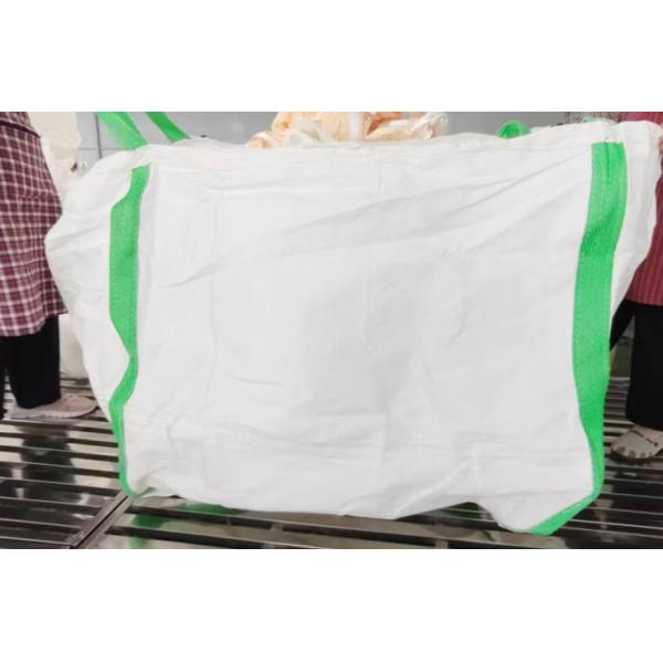 White UN Big Bag with Customized Logo Printing for Secure Transportation and Storage