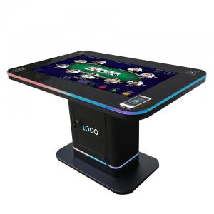 China Smart Gaming Desk Interactive Touch Screen Table 500 Nits For Shopping Mall supplier
