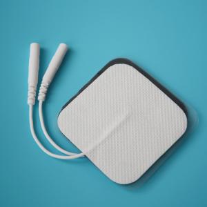 China Sticky tens electrode pad with telfon bearing pad for physiotherapy muscle stimulator supplier