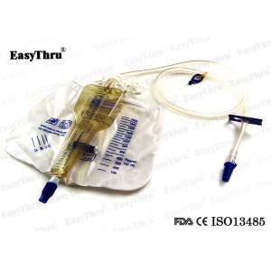 Nontoxic Urine Drainage Bags Disposable Pull Push Screw Valve For Hospital