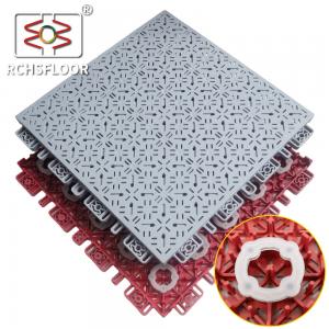 Non Slip Polypropylene Modular Sport Tiles Outdoor Court Tiles