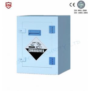 Portable Polypropylene Corrosive Acid Storage Cabinet For Chemical Laboratory , 4 Gallon