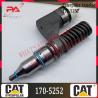C-A-Terpillar Excavator Injector 1705252 Engine C12 Diesel Fuel Injector 170-5252