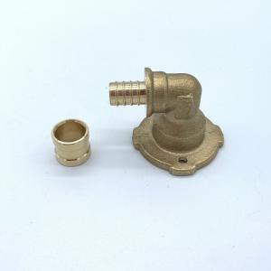 1/2" - 2" 105 Degrees Elbow Pex Brass Fittings Customized Pipe Slide Brass Fittings