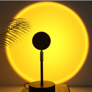 China Sunset Lamp Projector for Room,LED Sunset Projection Night Light with Remote Control 16 Colors,Photography/Selfie/Home/L supplier