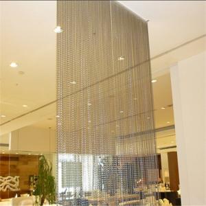 China Aluminum chain link curtain for divider/partition supplier