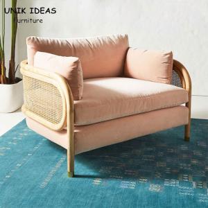 China 2 3 Piece Living Room Sectional Sofa With Recliners Pink Lounge Rattan Wicker Velvet supplier