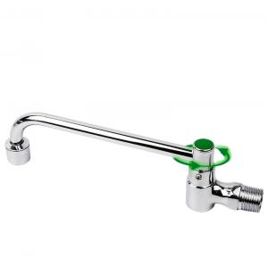 Household Sanitary Waterfall Brushed Aluminum Faucets For Kitchen Sink