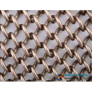 China Spiral Mesh Curtain &quot;S&quot; Type Mostly With Stainless Steel and Aluminum wholesale