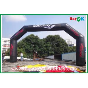 China Inflatable Promotional Products Event Inflatable Finish Line Arch Commercial Portable With Logo supplier