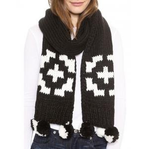 Fashion winter acrylic crochet cable tretch knitting scarf