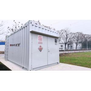 Q235B Solar Powered Shipping Container 20 Ft High Cube Side Door Container
